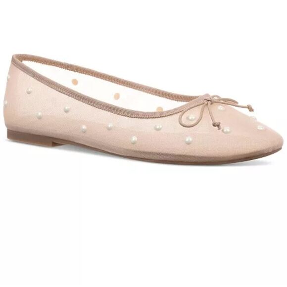 BRAND NEW ON.34TH ELEGANT BALLET FLATS with POLKA FOTS - Picture 4 of 16